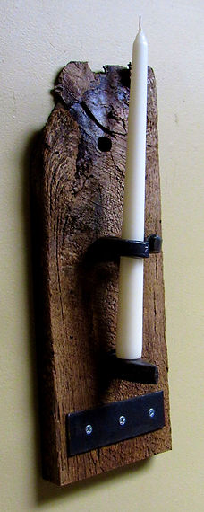 Railroad Hardware Wall Sconce