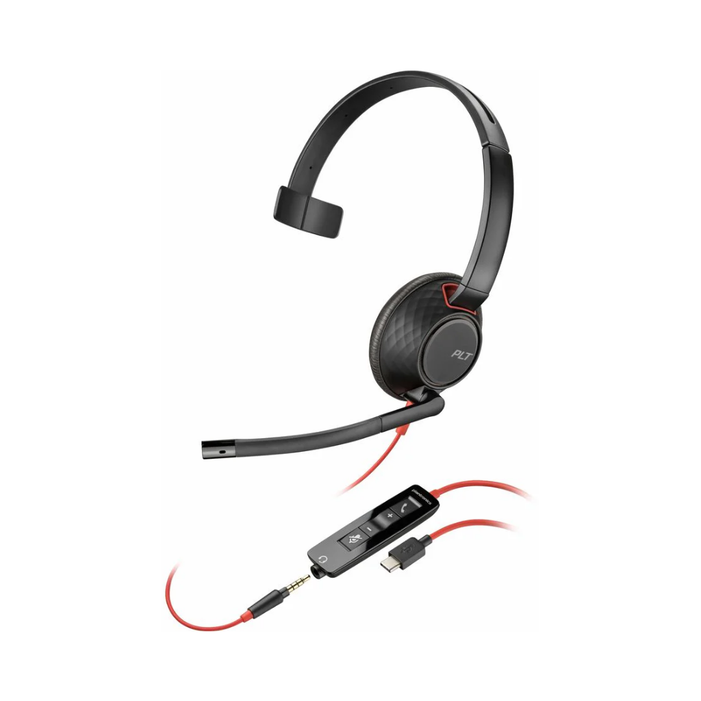 Poly Blackwire 5210 Monaural USB-C Headset