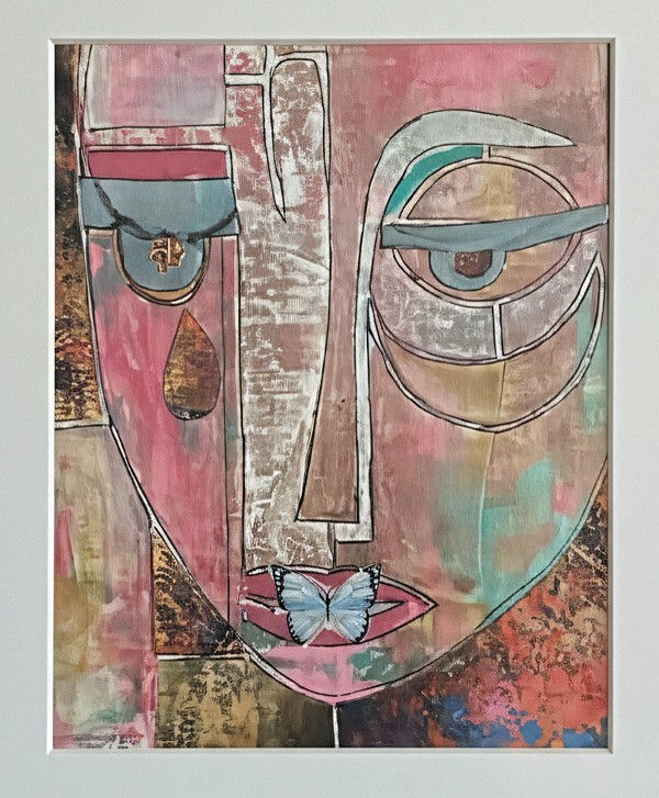 The Silenced Woman - Framed 15 x 18in (Awarded)