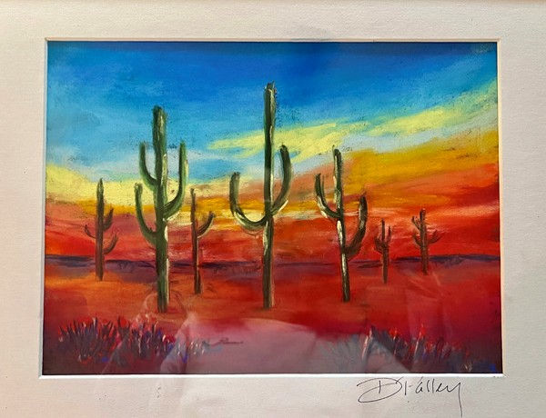 Hot Hot Hot - Framed 12.5 x 16.5in