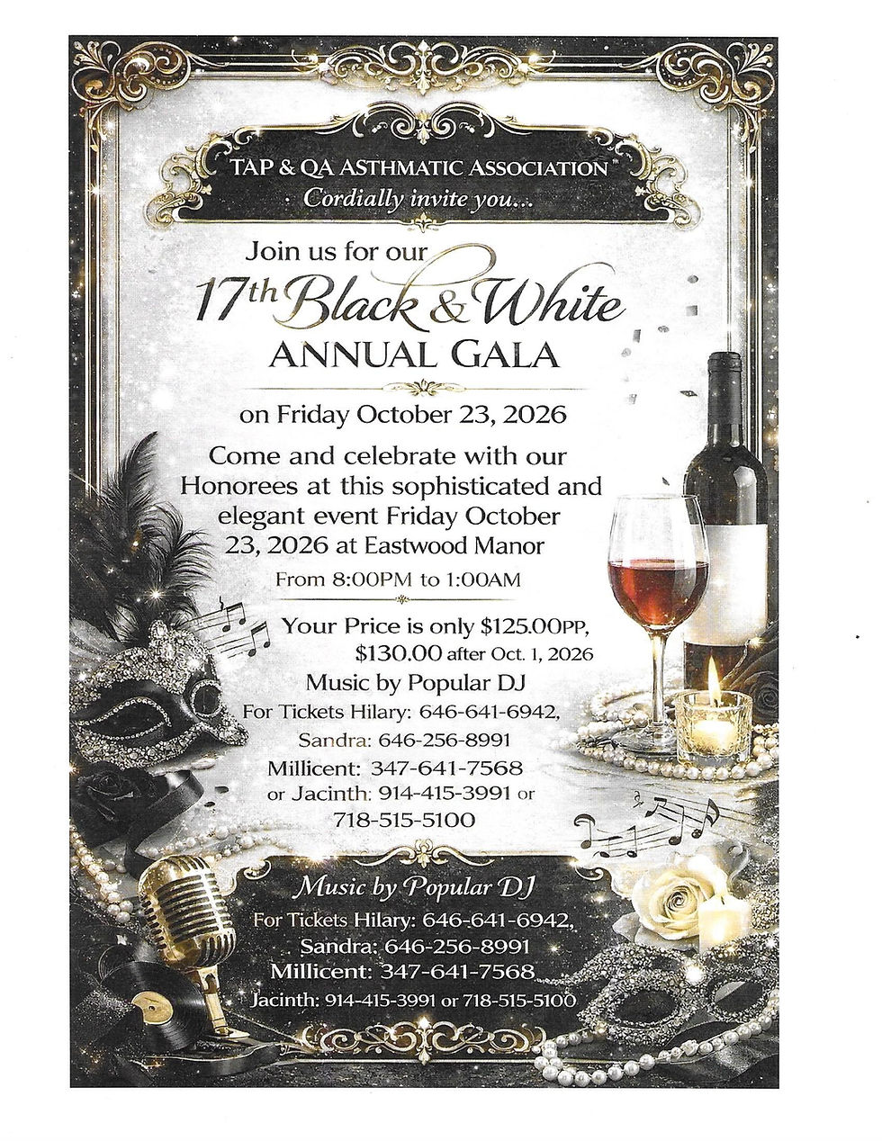 17th Annual Black & White Gala