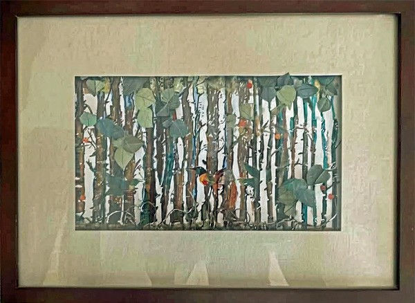 3D Shadowbox All Life Connected  14 x 19 x 1.5in