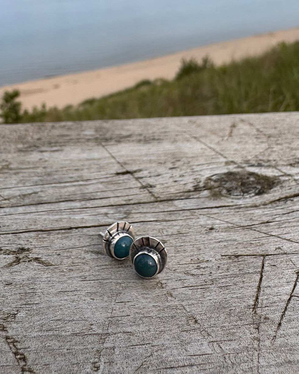 Thumbnail: Leland Blue Sunrise Studs
