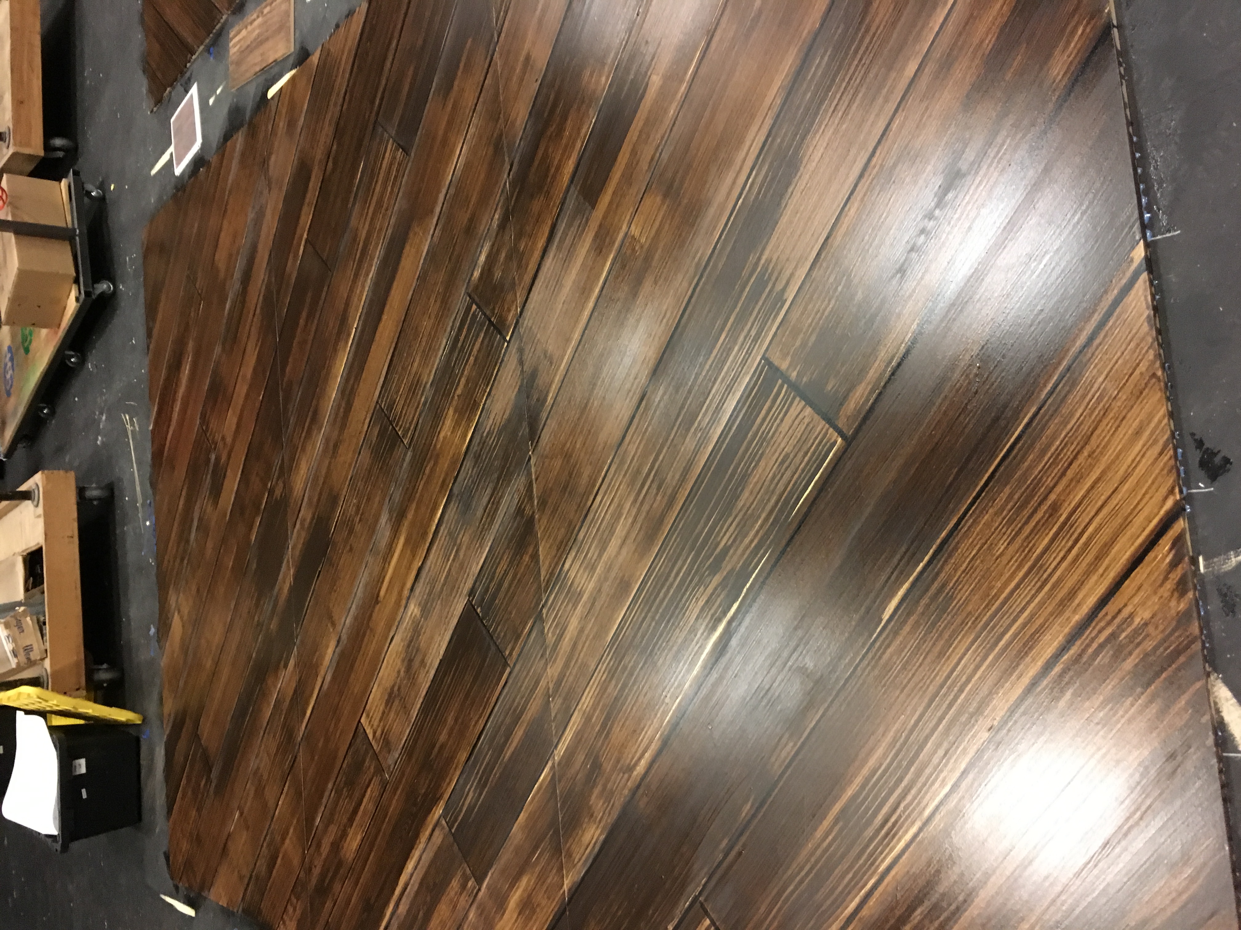 Medium wood color