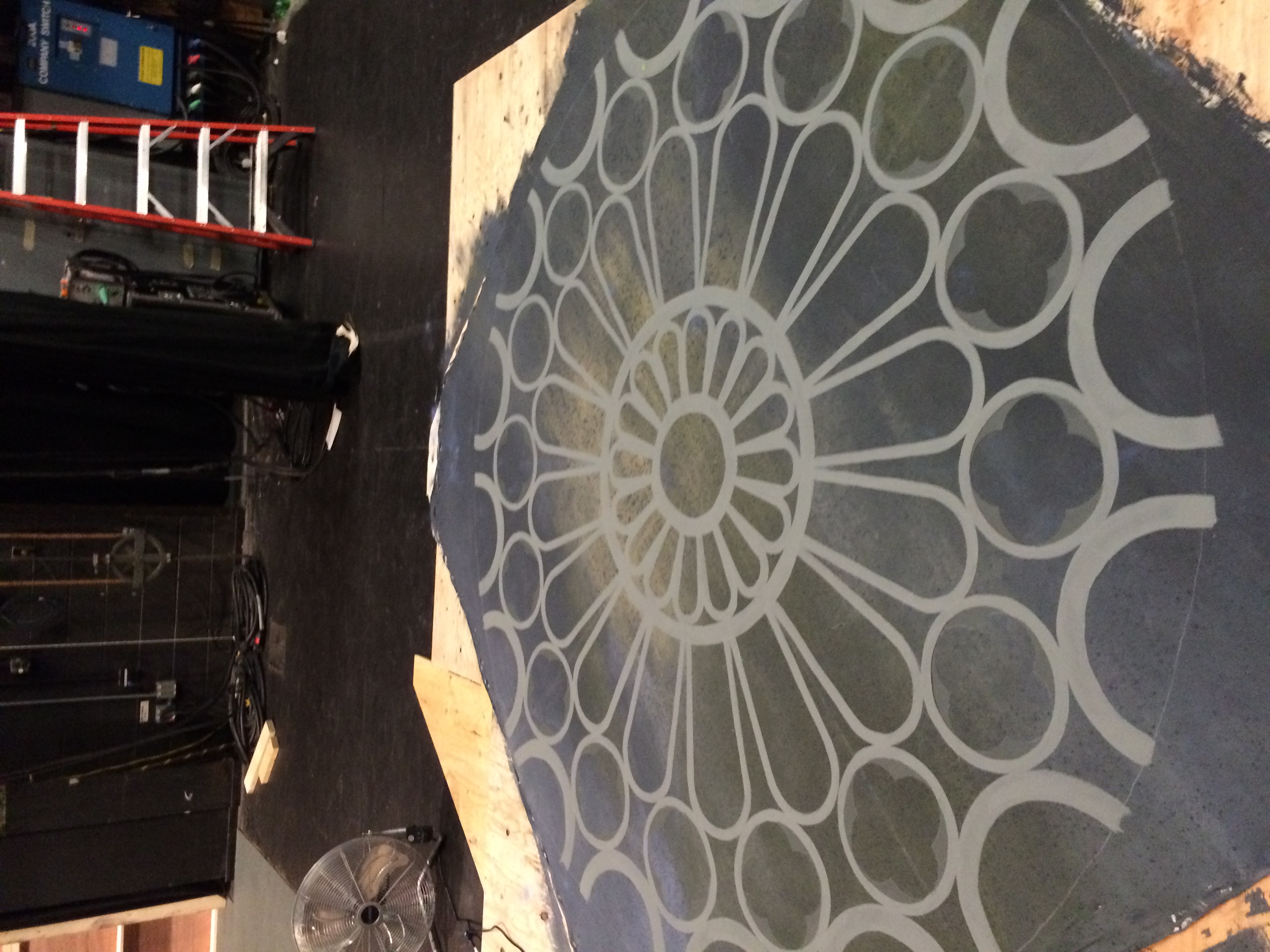 "Romeo & Juliet" Rose Window