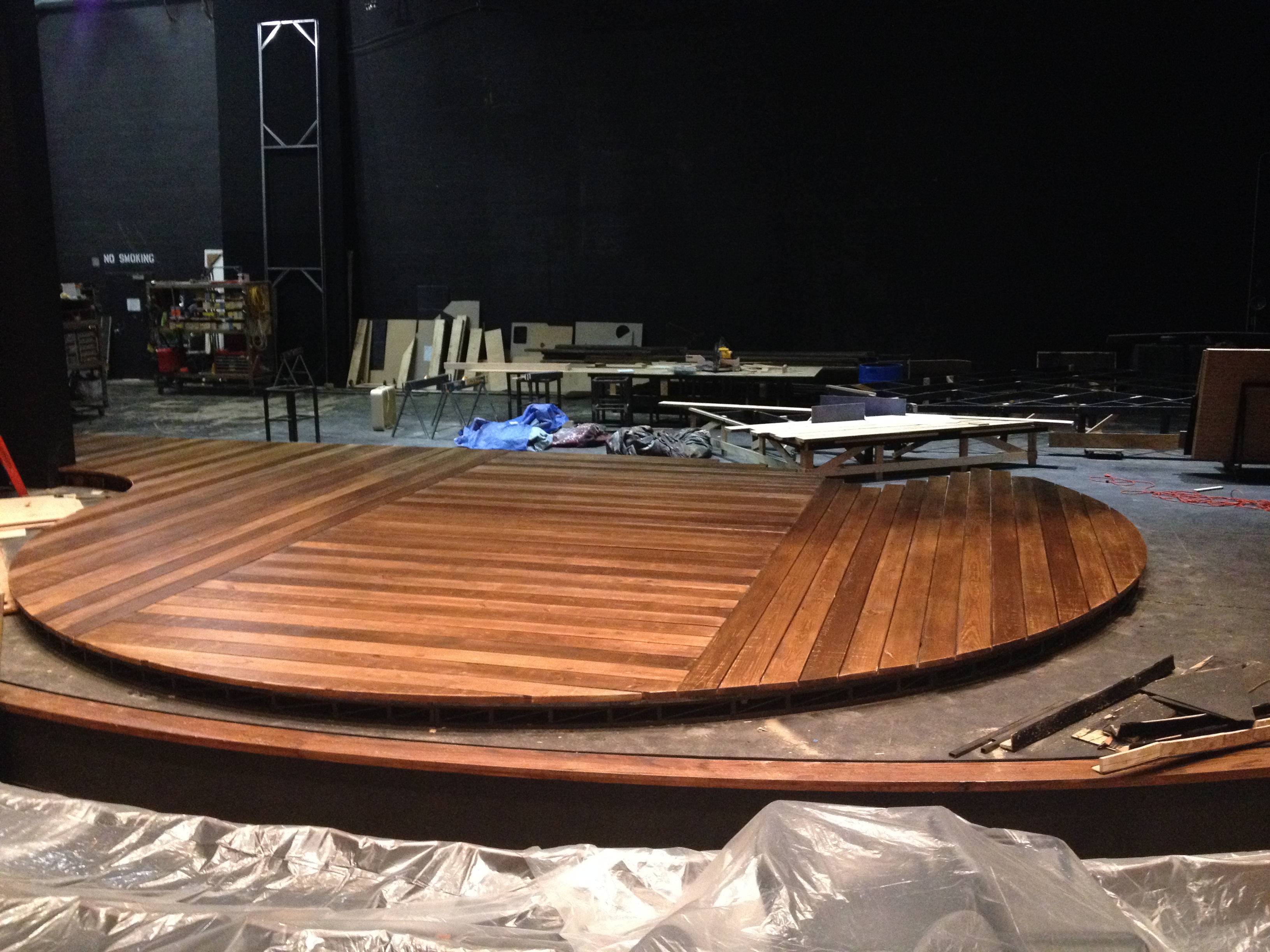 finished deck