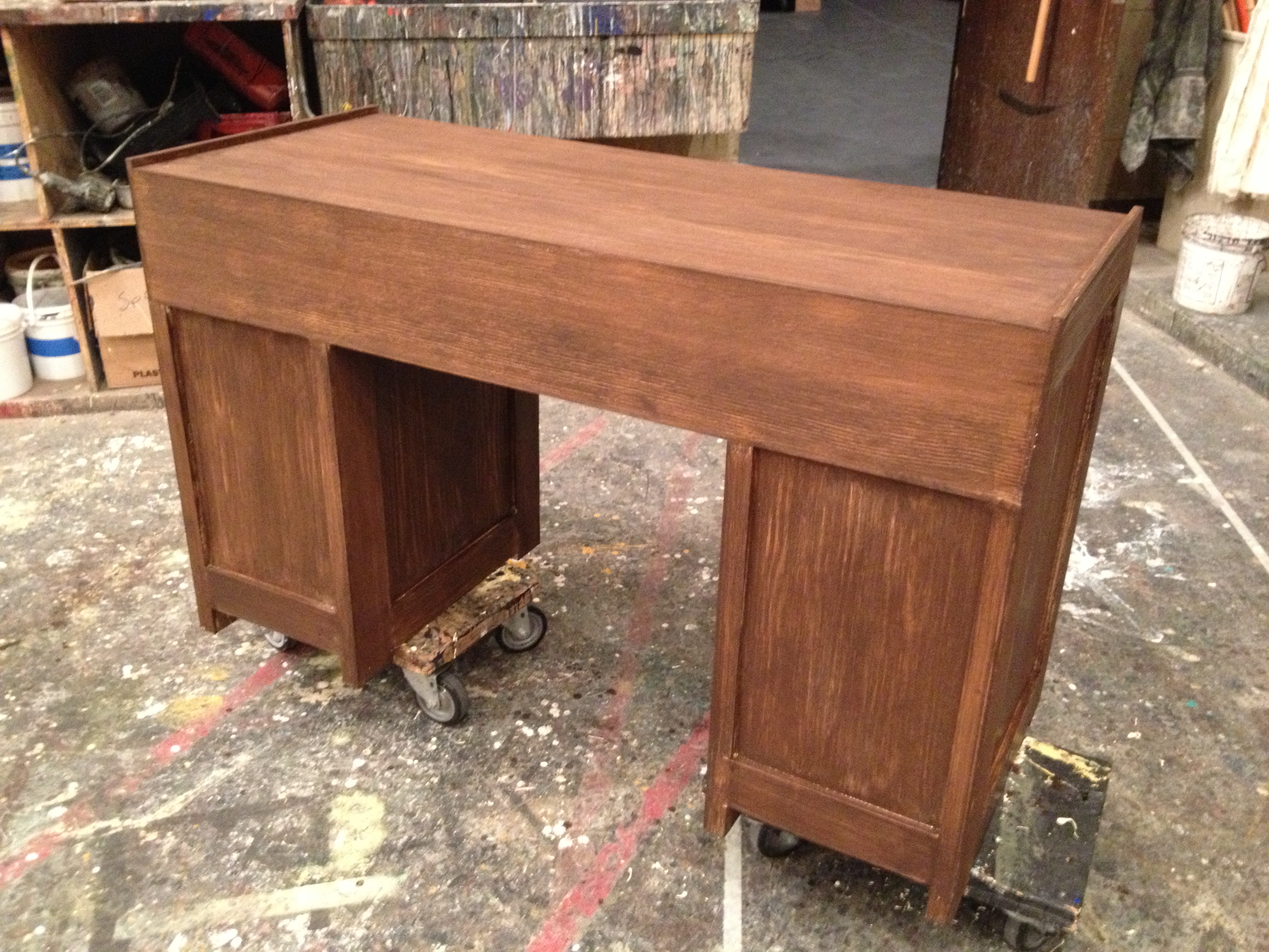 "Urinetown" desk