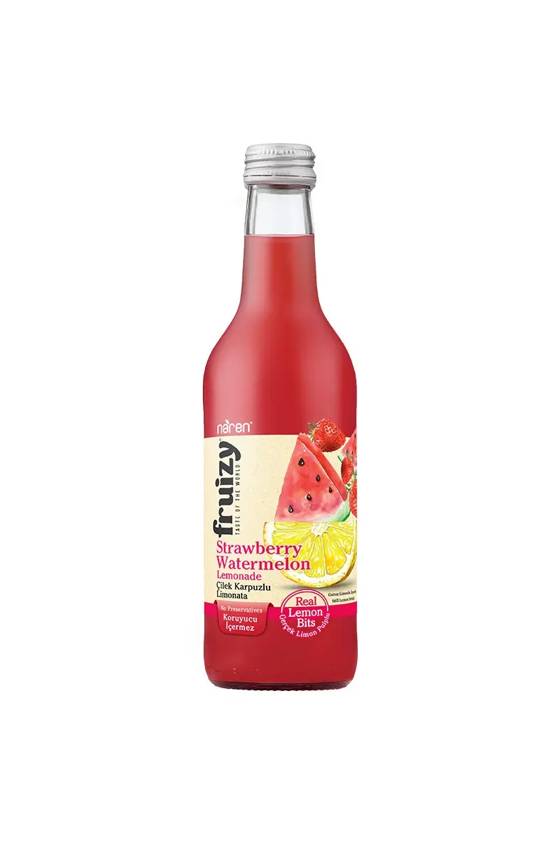 Fruizy Kızılcıklı Limonata 330 ml 12’li koli toptan içecek