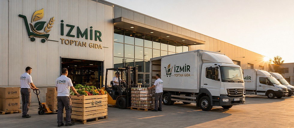 İzmir toptan gıda deposu ve dağıtım hizmeti – horeca ve işletmelere hızlı teslim