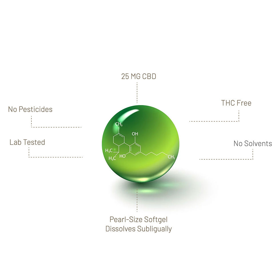 Thumbnail: CBD SOFTGELS - 25 MG