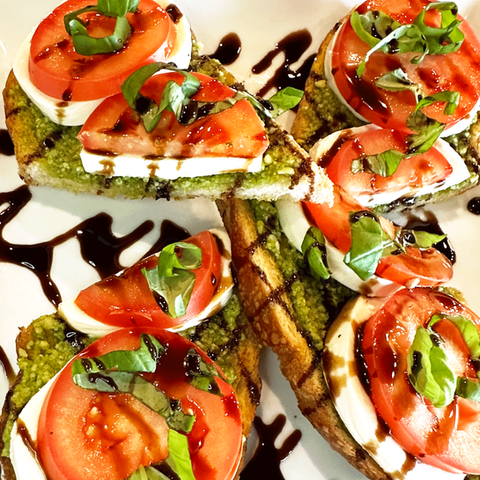 Taza Bistro Bruschetta Caprese