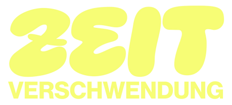 Logo neues Programm "Zeitverschwendung"
