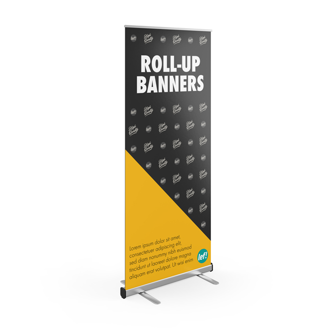 Roll up banners