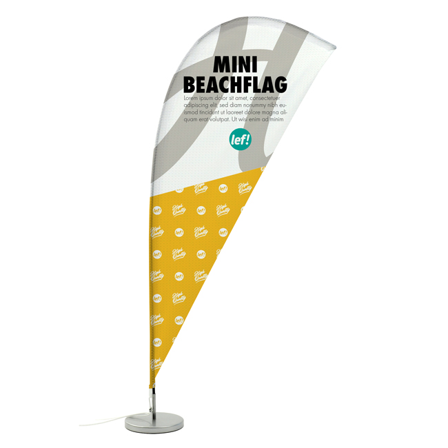 Mini beachflag