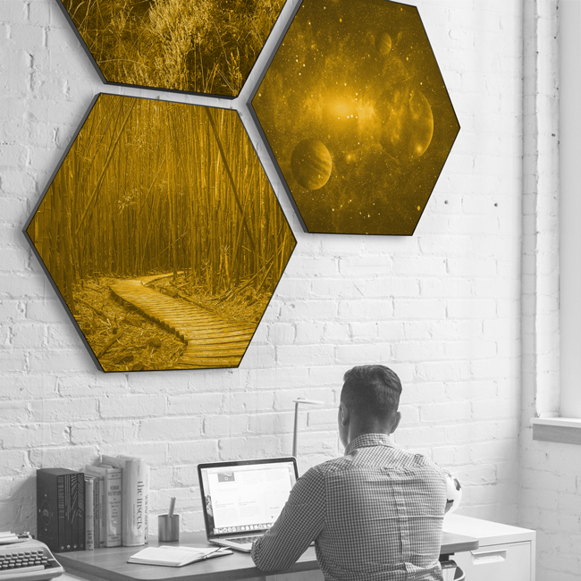 Acoustic Hexagons