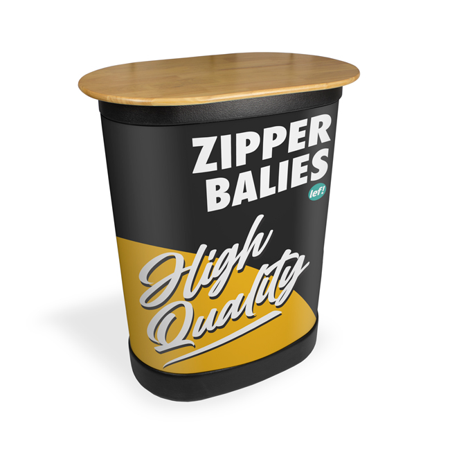 Zipper balies