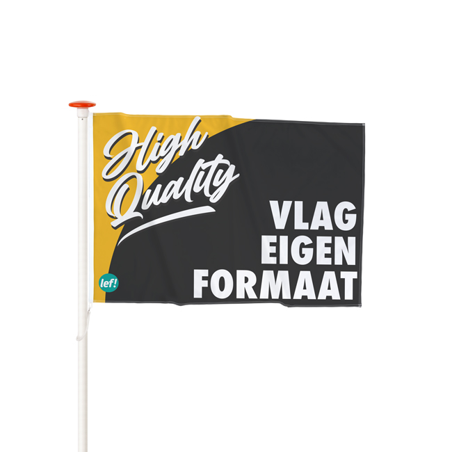 Vlag eigen formaat