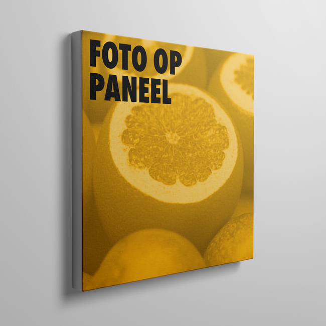 Foto op paneel