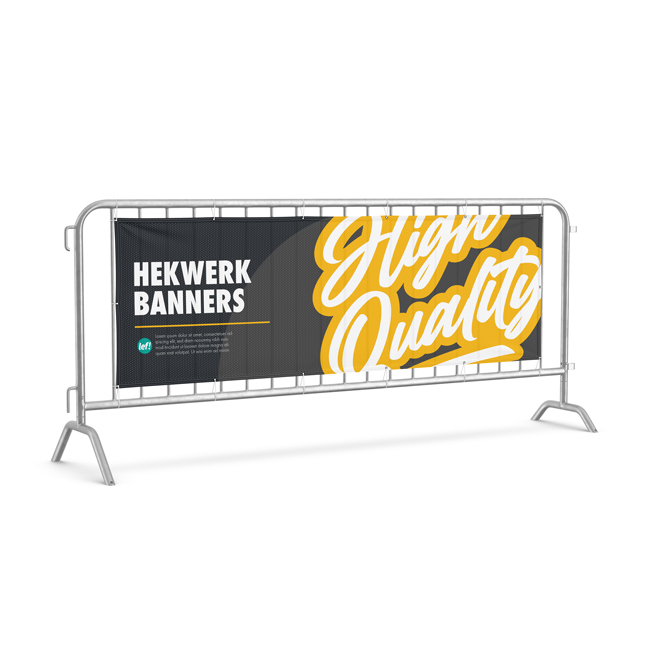 Hekwerkbanner