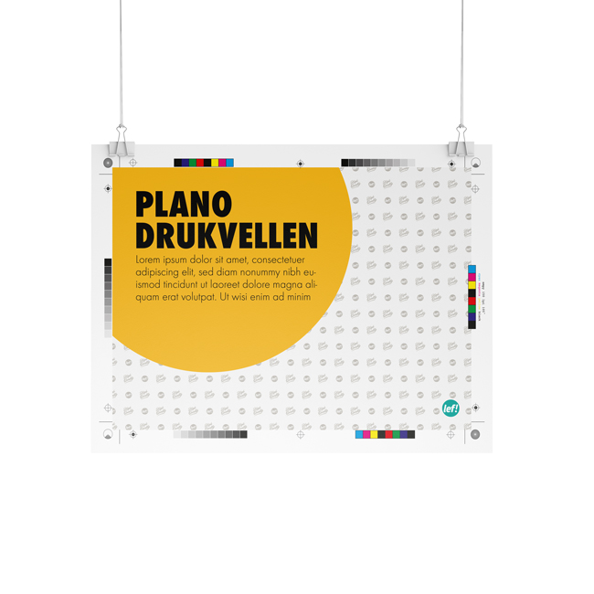Plano drukvellen