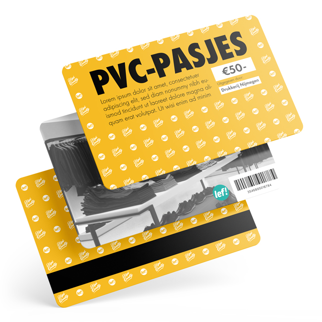 PVC-pasjes