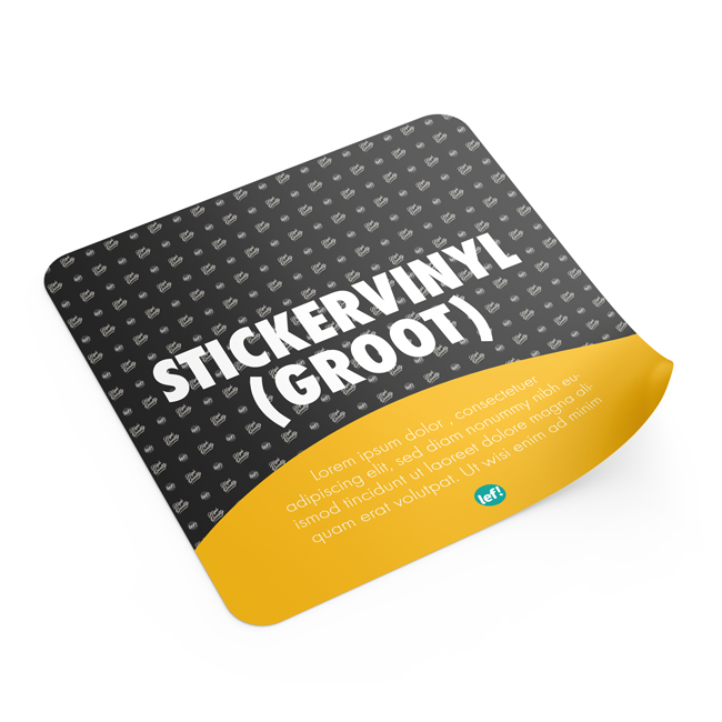 Stickervinyl (groot)
