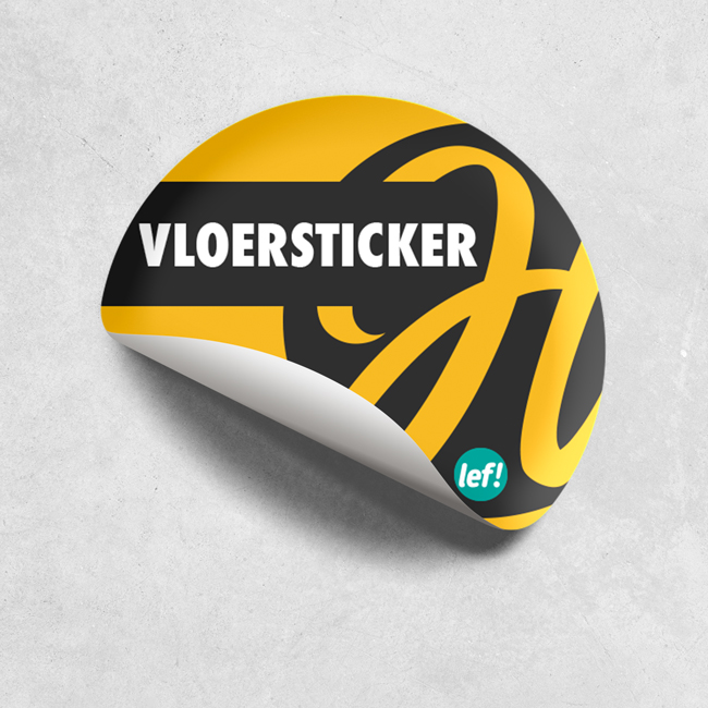 Vloersticker