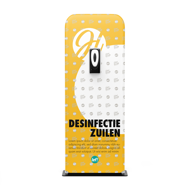 Desinfectie zuilen