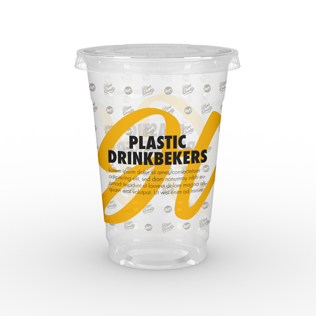 Plastic drinkbekers