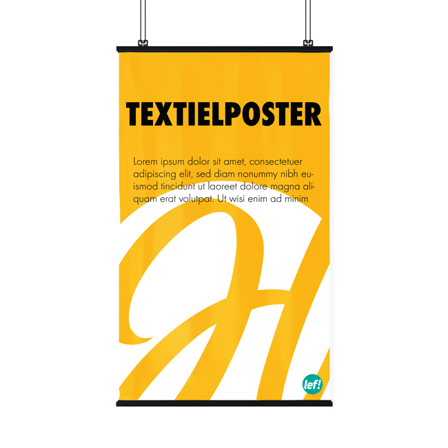 Textielposter