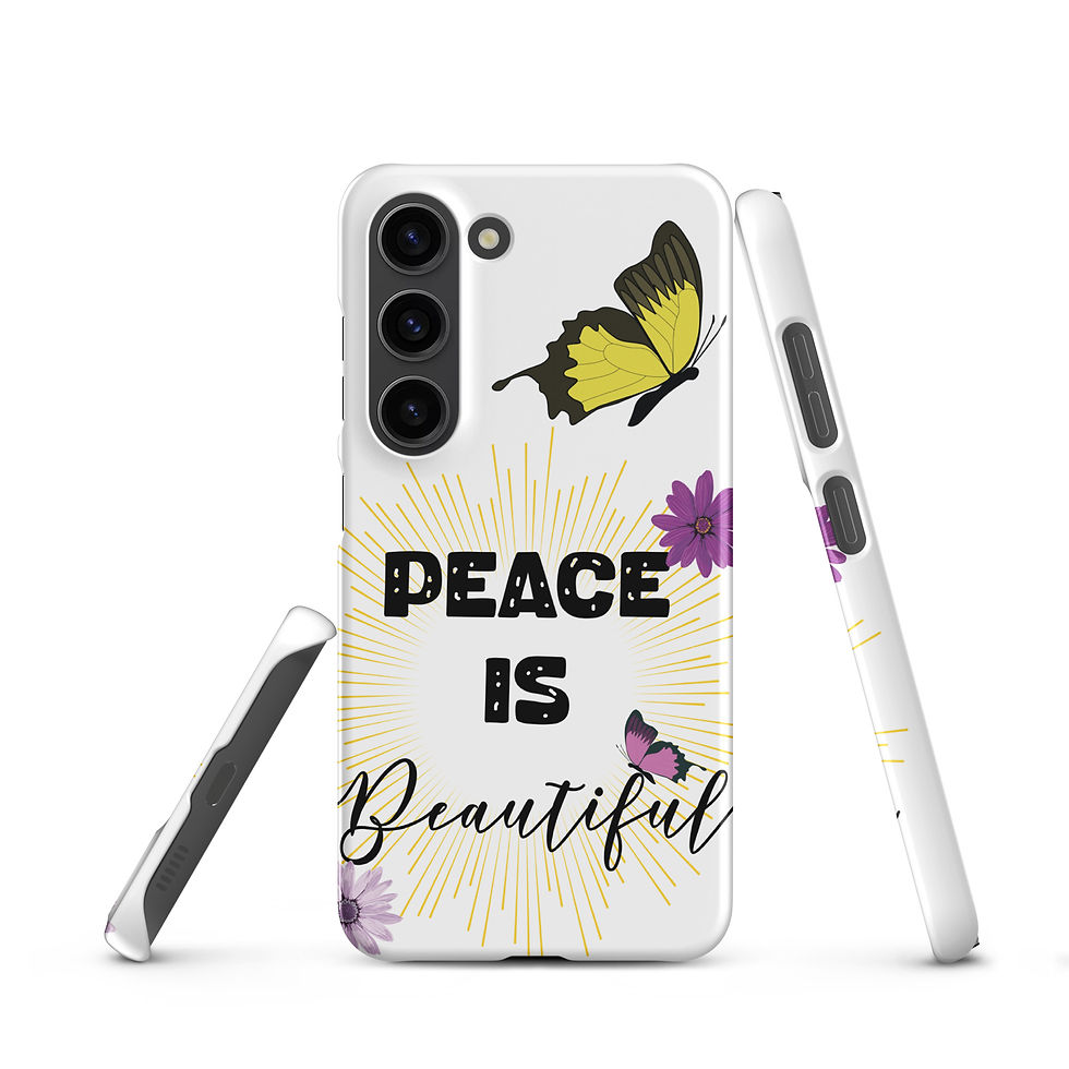 Thumbnail: Peace is Beautiful Snap Case for Samsung®