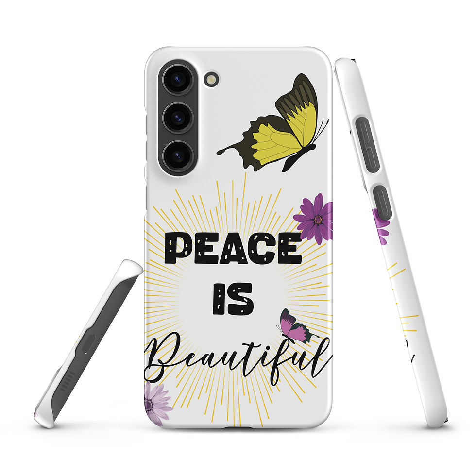 Thumbnail: Peace is Beautiful Snap Case for Samsung®