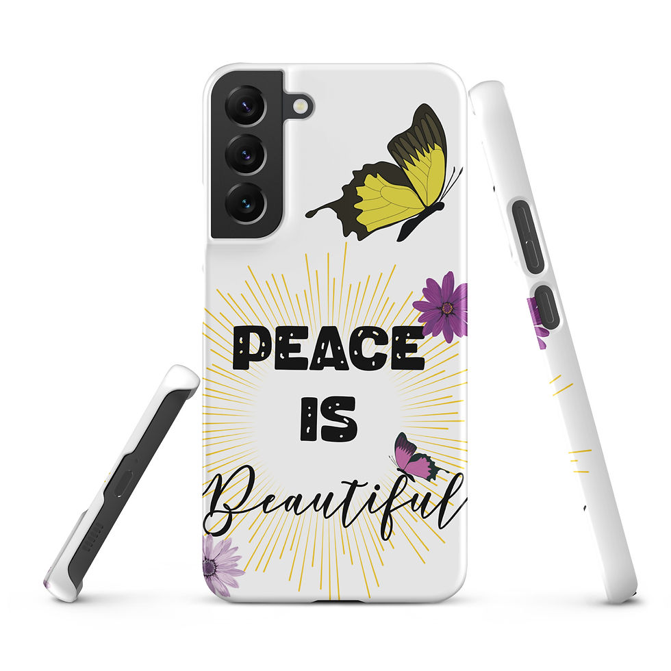 Thumbnail: Peace is Beautiful Snap Case for Samsung®