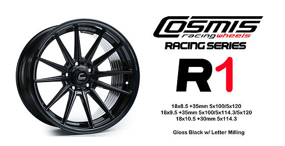Cosmis コスミスレーシング R1 pcd 112 8.5J＋43 R18｜タイヤ・ホイール