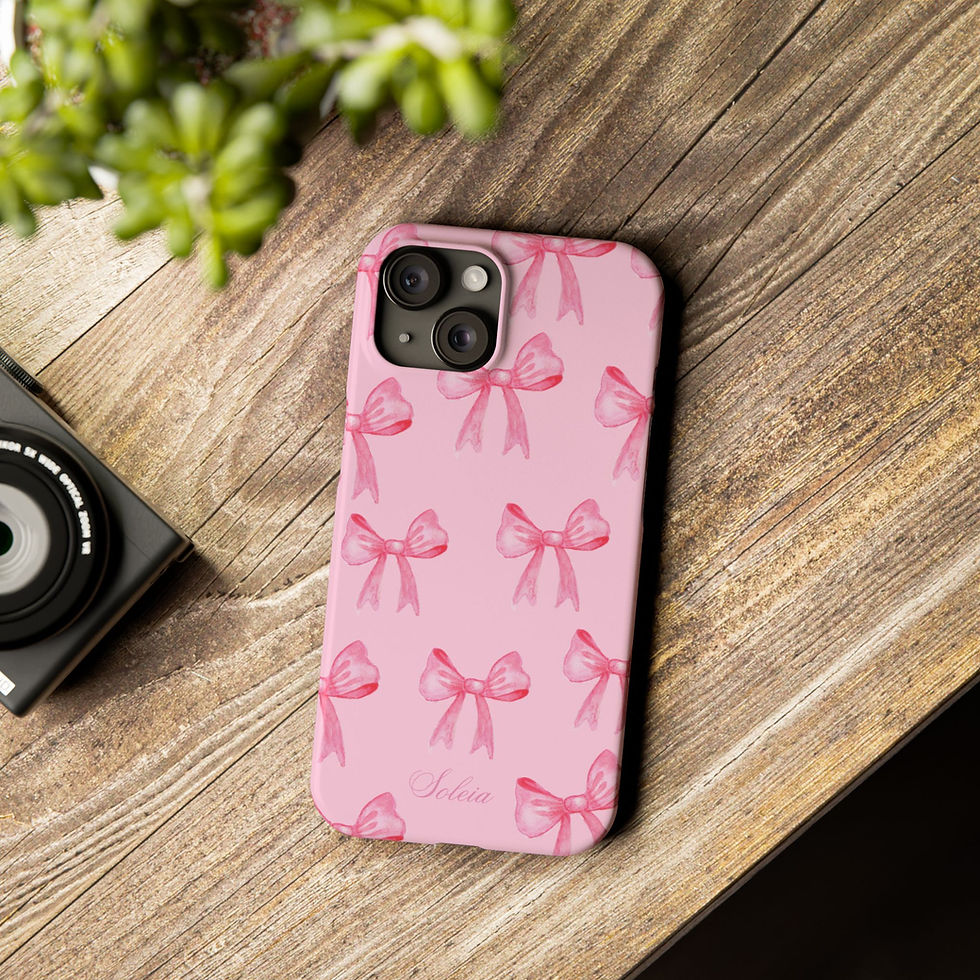 Thumbnail: Soft baby pink case | Тender kiss from the morning sun |
