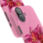 Thumbnail: Floral Pinkie Phone Case | Elegant Phone Cover | Pink Flower Case