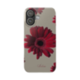 Floral Slim Phone Case - Stylish Flower Design | Birthday Gift | 
