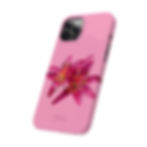 Thumbnail: Floral Pinkie Phone Case | Elegant Phone Cover | Pink Flower Case