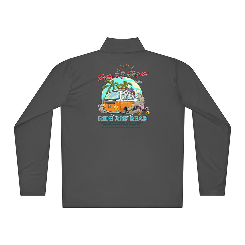 Pretend & Perform  - Lightweight quarter-zip pullover