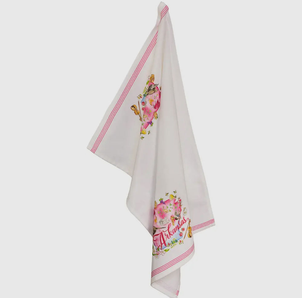 Thumbnail: Arkansas tea towels  (set of two )