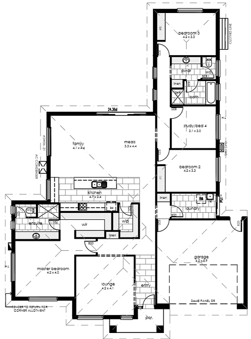 Mount Barker floor plan 2
