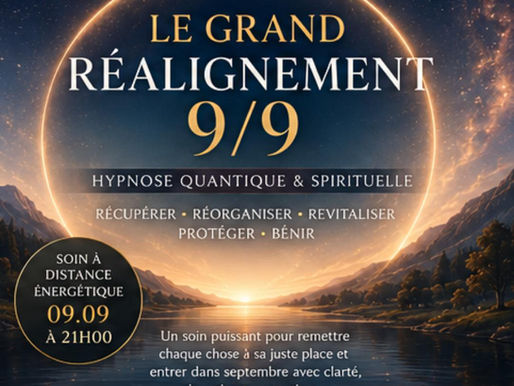 Le Grand Réalignement 9/9 – Soin d'Hypnose Quantique à Distance