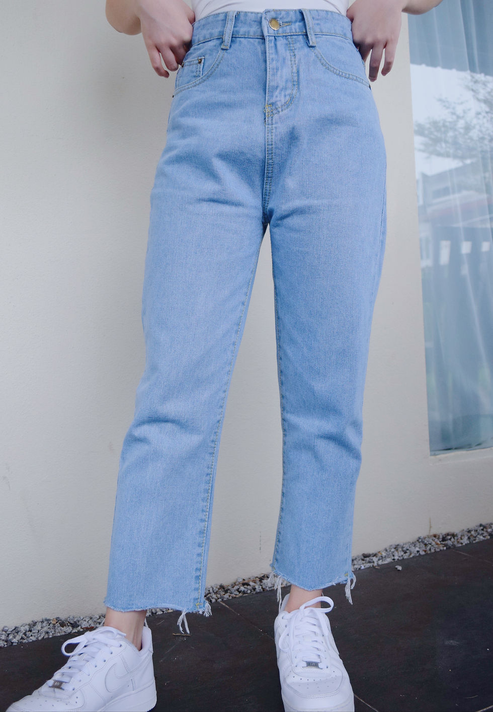 Thumbnail: Ripped Jean Culottes