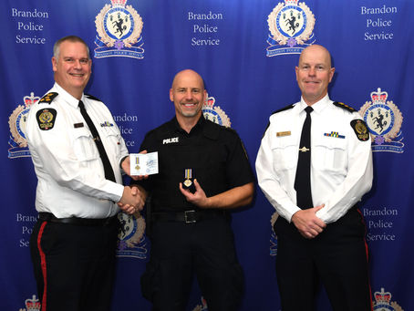 Commendation from Ukrainian Academy of Chaplains for Law Enforcement Agencies