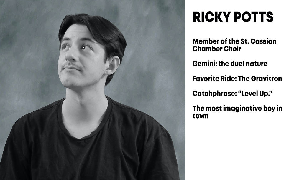 Twisted Tales: Justin Wilson is Ricky Potts in RIDE THE CYCLONE