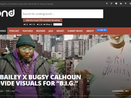 B.I.G. Video featured on The Word is Bond