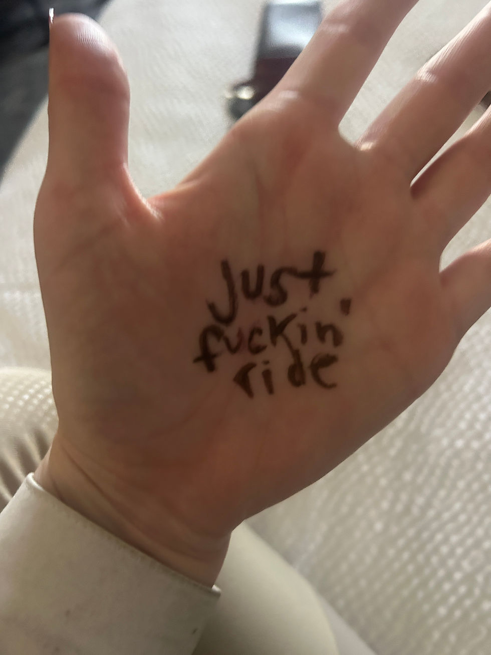 Horse show (4/12/25) mantra/creative outlet