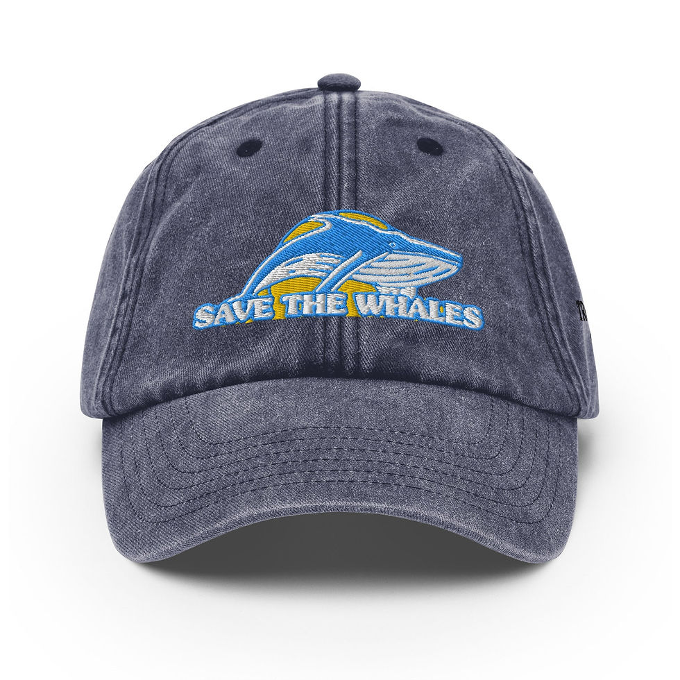 Thumbnail: Vintage Save the Whales Hat
