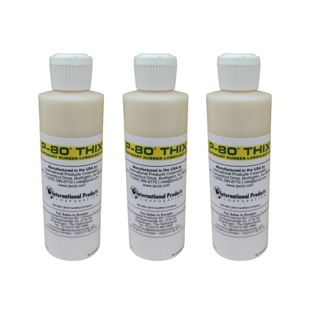 Lot de 3 gels lubrifiants P-80 THIX