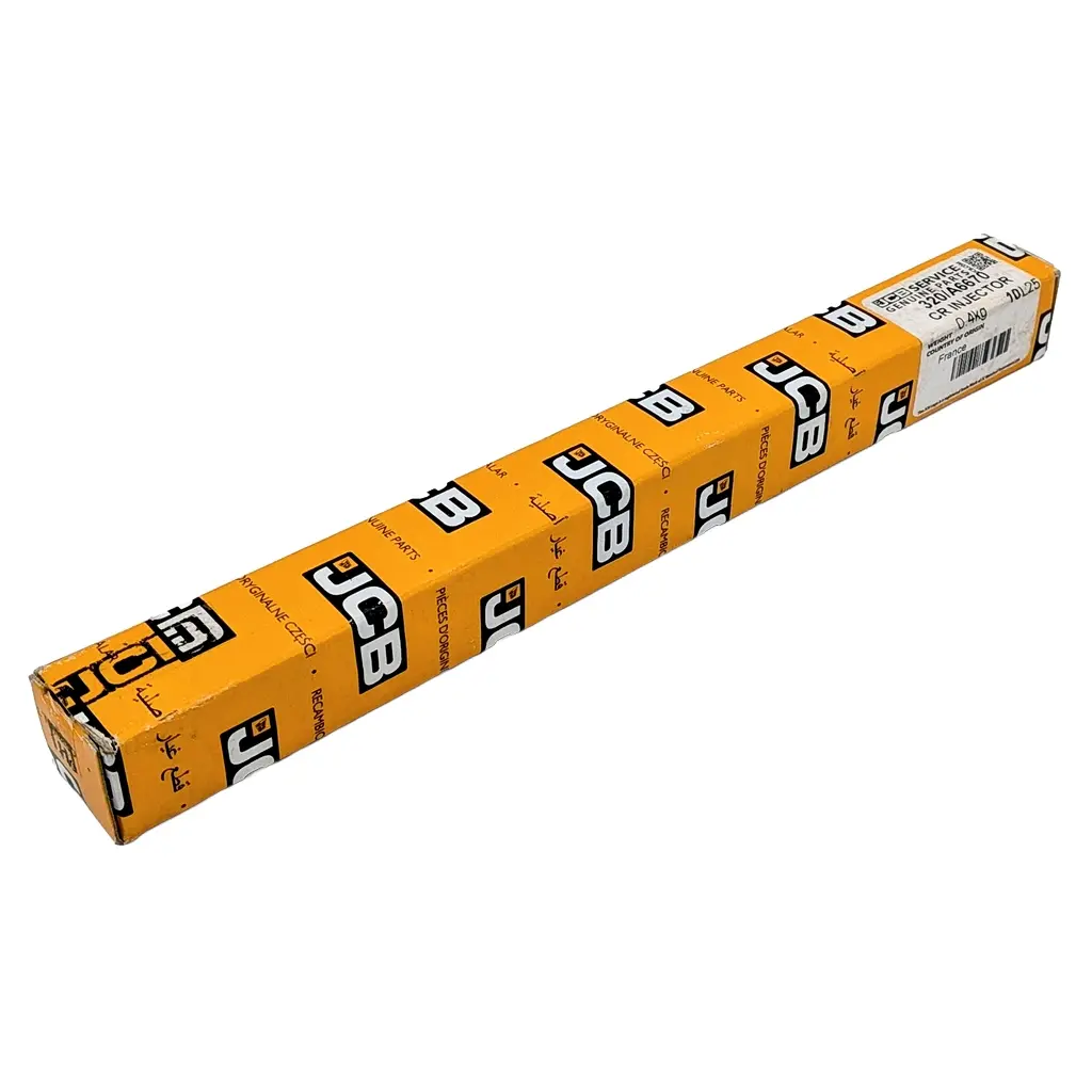 Injecteur carburant JCB Genuine Parts 320/A6670 pour pelles / chargeuses sur fond blanc